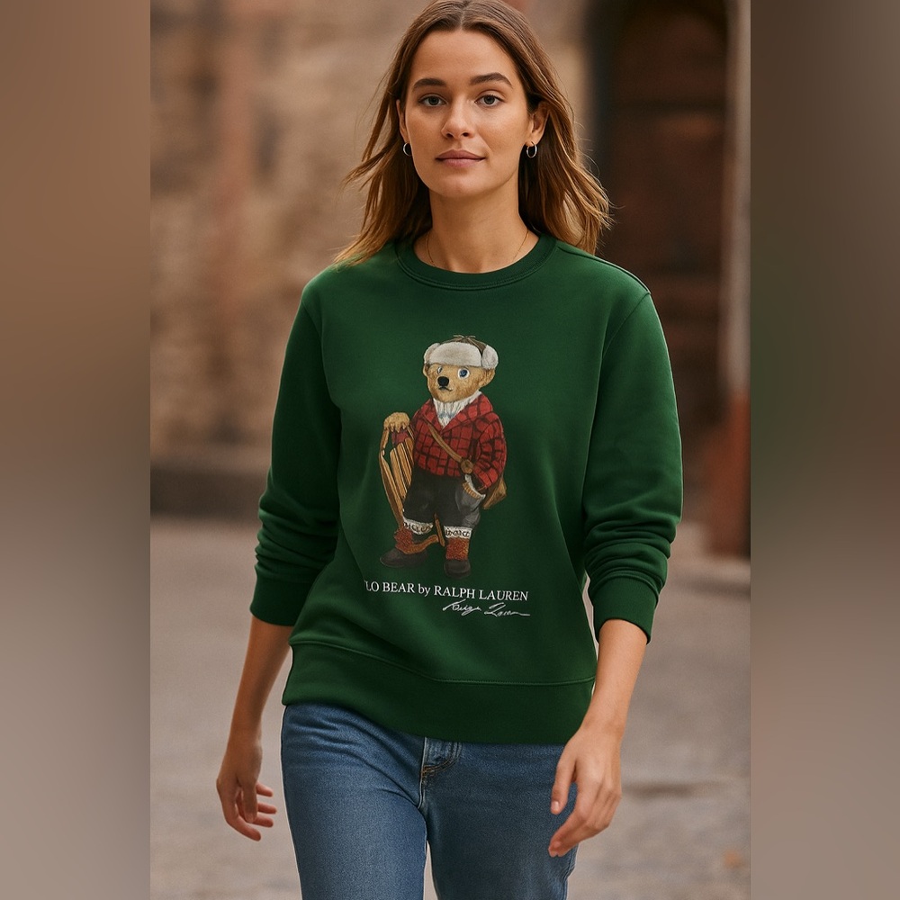 Polo Ralph Lauren Big Kids Sweatshirt XL Women's Small-Large - Picture 1 of 2